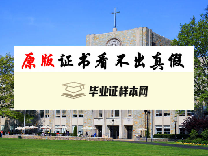 美国圣约翰大学毕业证书样  St. John’s University