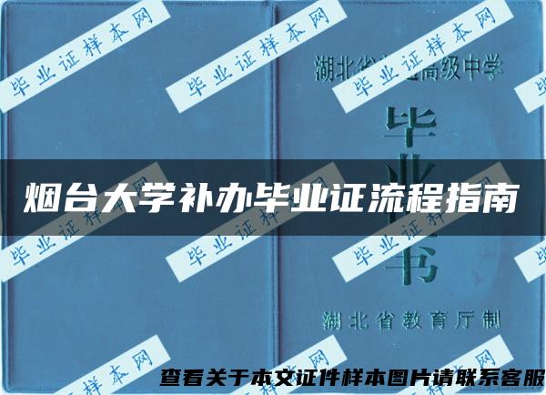 烟台大学补办毕业证流程指南