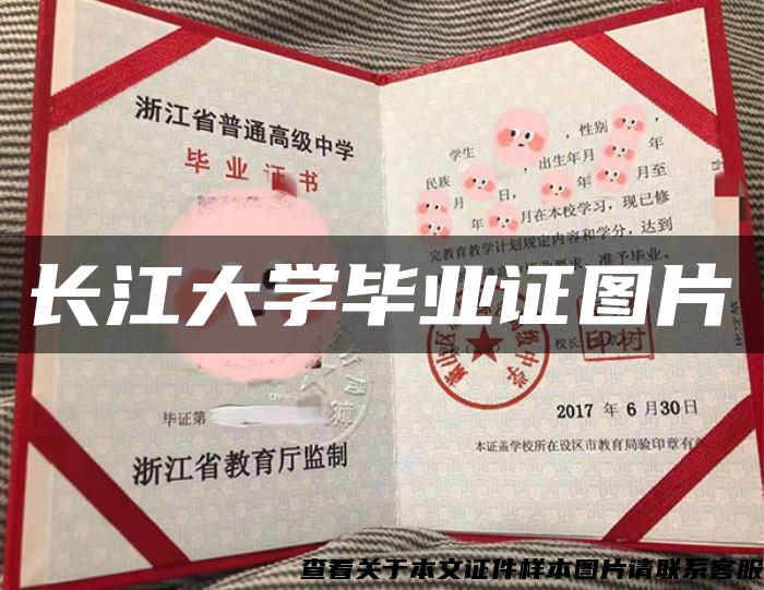 长江大学毕业证图片