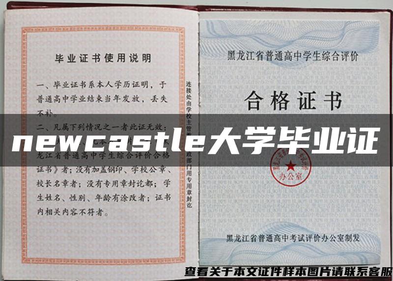 newcastle大学毕业证