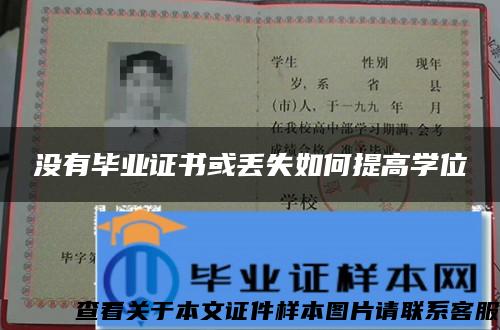 没有毕业证书或丢失如何提高学位