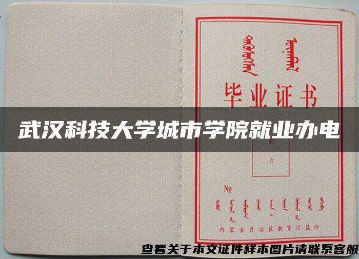 武汉科技大学城市学院就业办电話