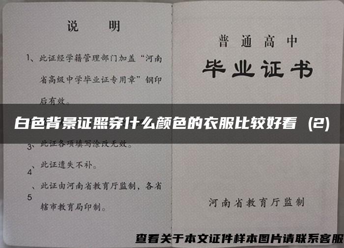 白色背景证照穿什么颜色的衣服比较好看 (2)