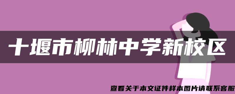 十堰市柳林中学新校区