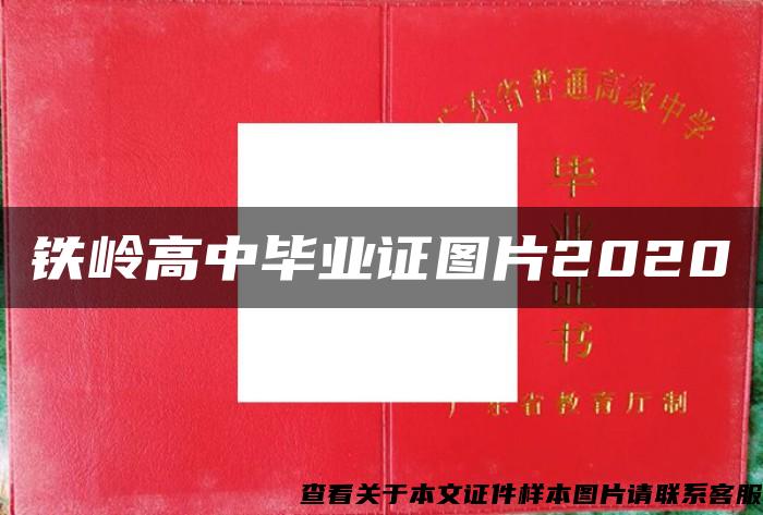 铁岭高中毕业证图片2020