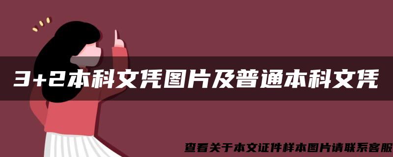 3+2本科文凭图片及普通本科文凭