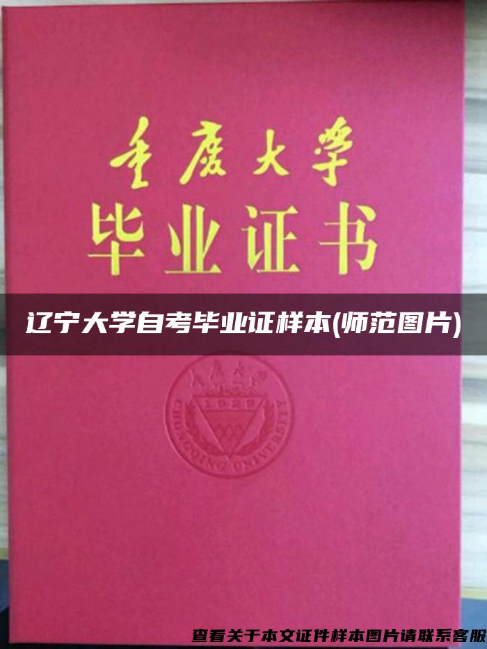 辽宁大学自考毕业证样本(师范图片)