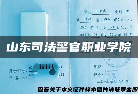 山东司法警官职业学院