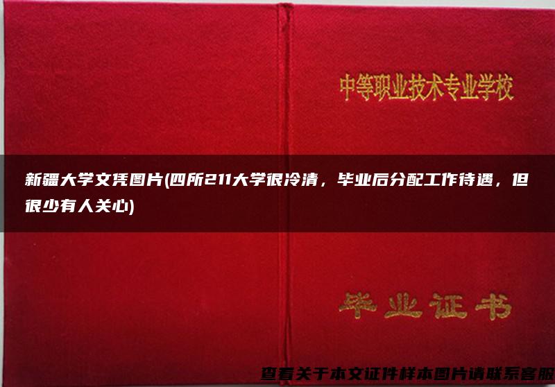 新疆大学文凭图片(四所211大学很冷清，毕业后分配工作待遇，但很少有人关心)