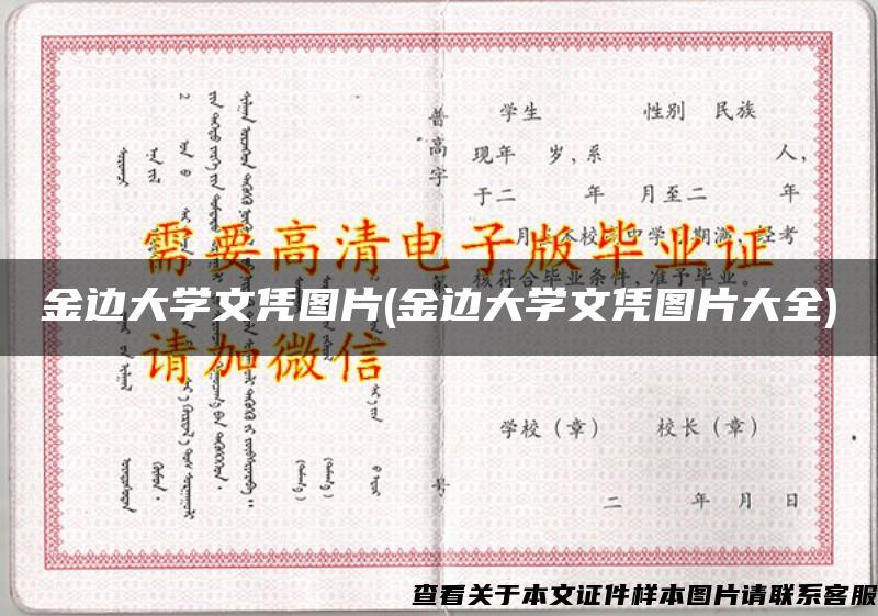 金边大学文凭图片(金边大学文凭图片大全)