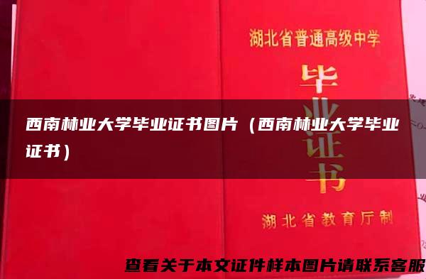 西南林业大学毕业证书图片（西南林业大学毕业证书）