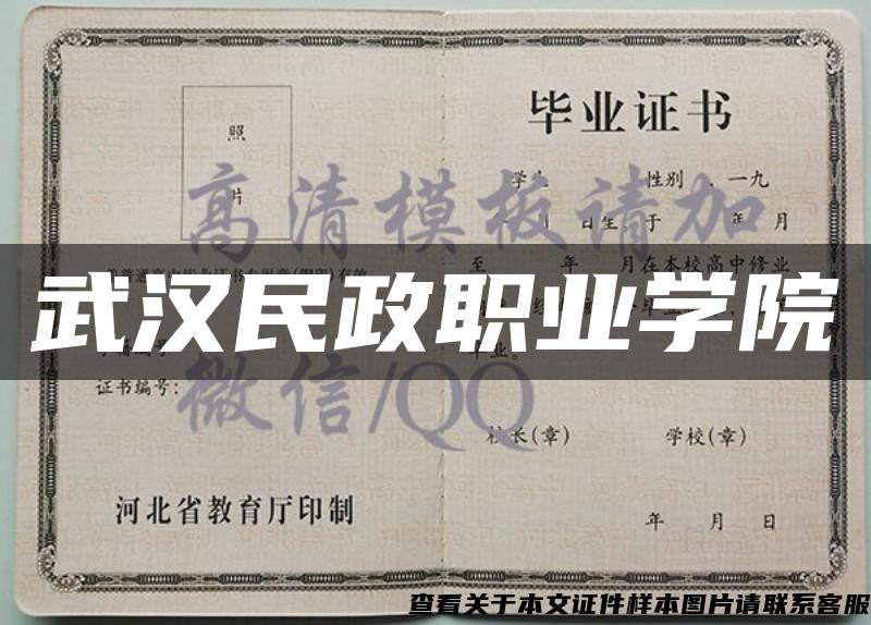 武汉民政职业学院