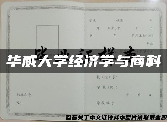 华威大学经济学与商科