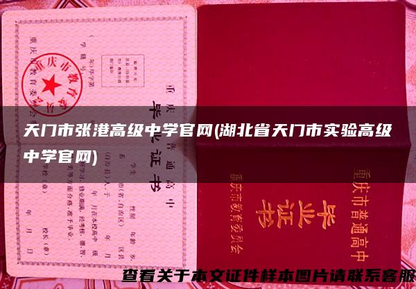 天门市张港高级中学官网(湖北省天门市实验高级中学官网)