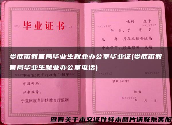 娄底市教育局毕业生就业办公室毕业证(娄底市教育局毕业生就业办公室电话)