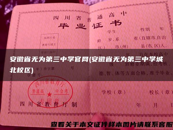 安徽省无为第三中学官网(安徽省无为第三中学城北校区)