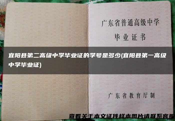 宜阳县第二高级中学毕业证的学号是多少(宜阳县第一高级中学毕业证)