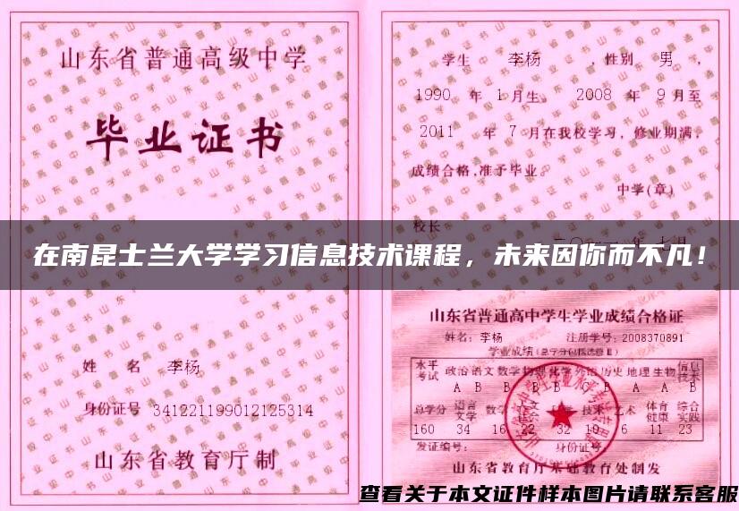 在南昆士兰大学学习信息技术课程，未来因你而不凡！