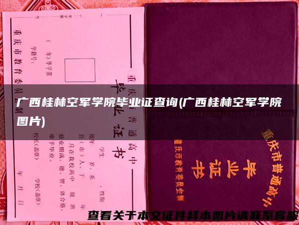 广西桂林空军学院毕业证查询(广西桂林空军学院图片)