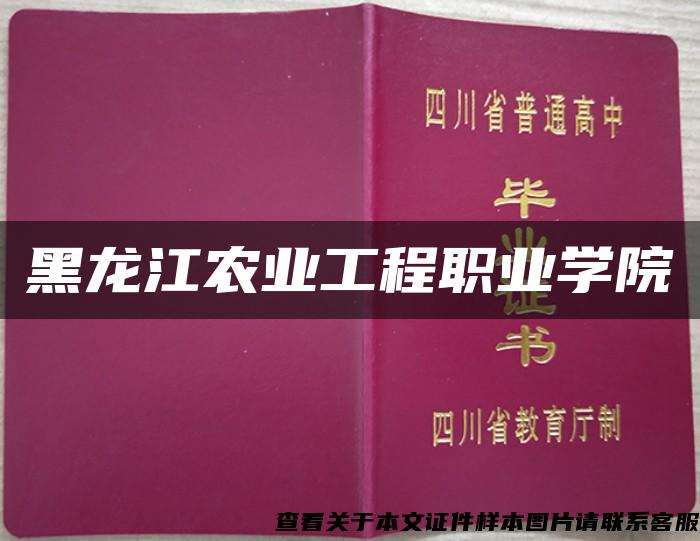 黑龙江农业工程职业学院