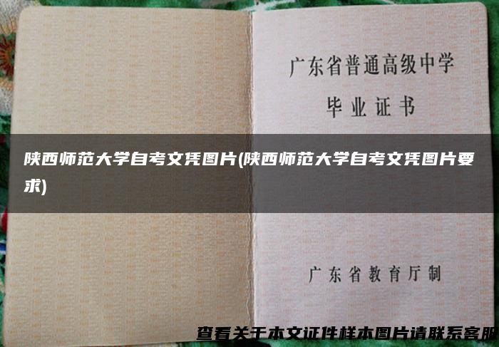 陕西师范大学自考文凭图片(陕西师范大学自考文凭图片要求)