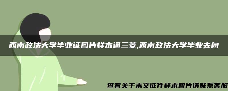 西南政法大学毕业证图片样本通三菱,西南政法大学毕业去向