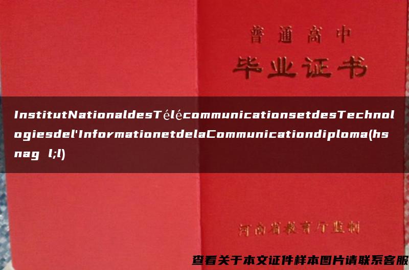 InstitutNationaldesTélécommunicationsetdesTechnologiesdel