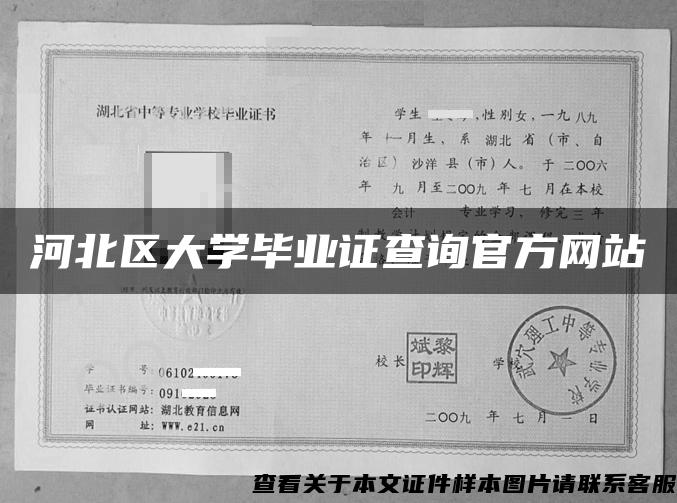 河北区大学毕业证查询官方网站