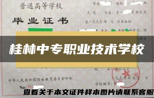 桂林中专职业技术学校