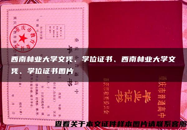 西南林业大学文凭、学位证书、西南林业大学文凭、学位证书图片