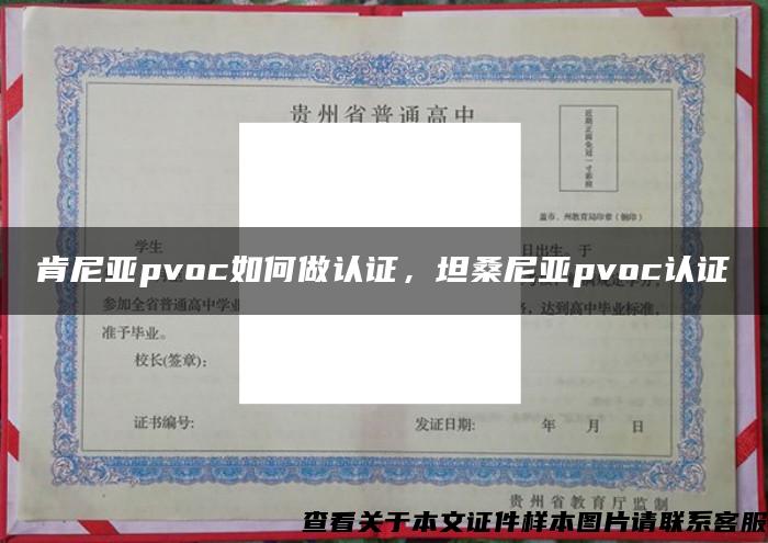 肯尼亚pvoc如何做认证，坦桑尼亚pvoc认证