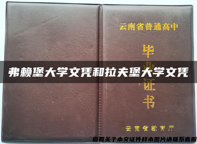 弗赖堡大学文凭和拉夫堡大学文凭