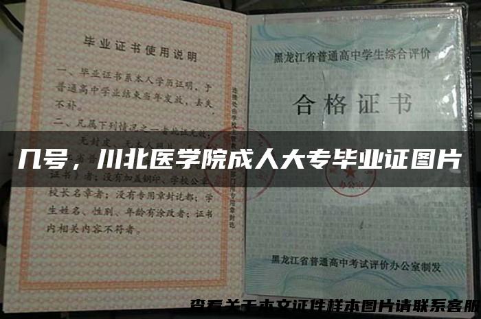 几号，川北医学院成人大专毕业证图片