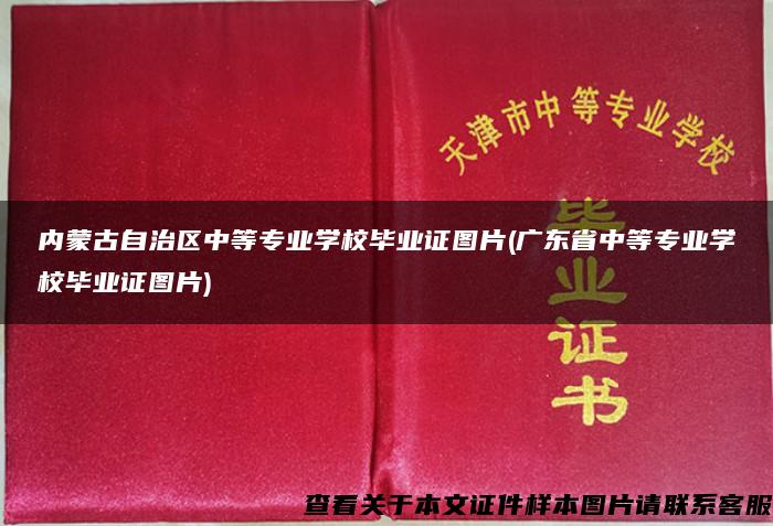 内蒙古自治区中等专业学校毕业证图片(广东省中等专业学校毕业证图片)