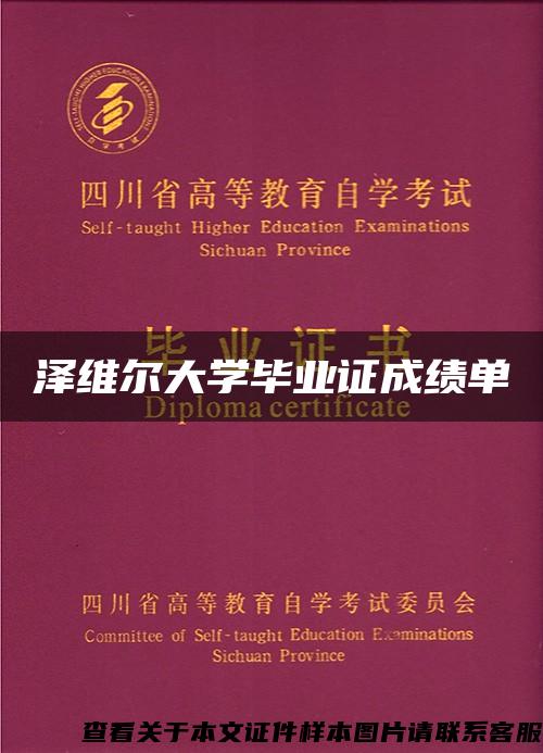 泽维尔大学毕业证成绩单