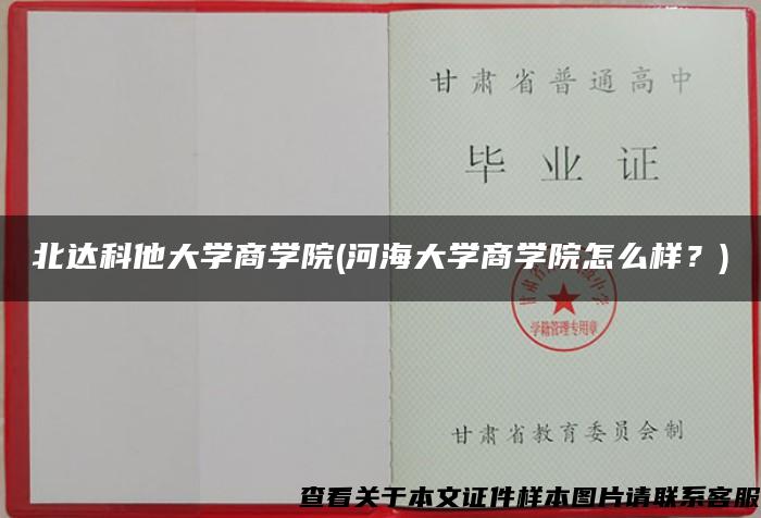 北达科他大学商学院(河海大学商学院怎么样？)