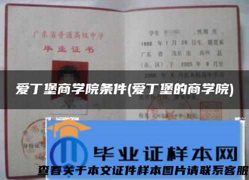 爱丁堡商学院条件(爱丁堡的商学院)