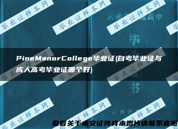 PineManorCollege毕业证(自考毕业证与成人高考毕业证哪个好)