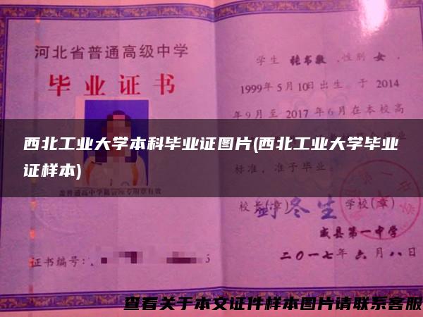 西北工业大学本科毕业证图片(西北工业大学毕业证样本)