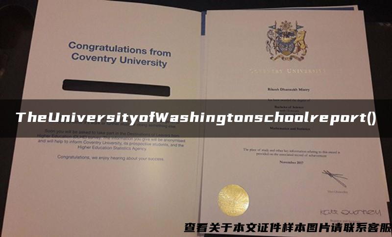 TheUniversityofWashingtonschoolreport()