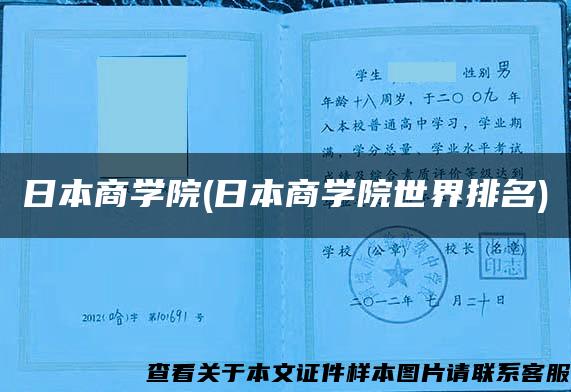 日本商学院(日本商学院世界排名)