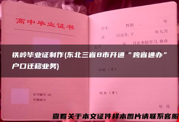 铁岭毕业证制作(东北三省8市开通“跨省通办”户口迁移业务)