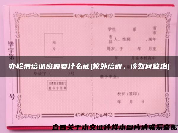 办轮滑培训班需要什么证(校外培训，该如何整治)