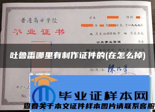 吐鲁番哪里有制作证件的(在怎么掉)