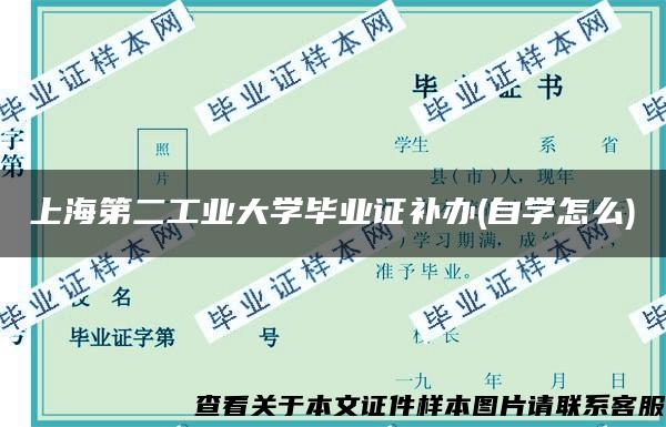 上海第二工业大学毕业证补办(自学怎么)