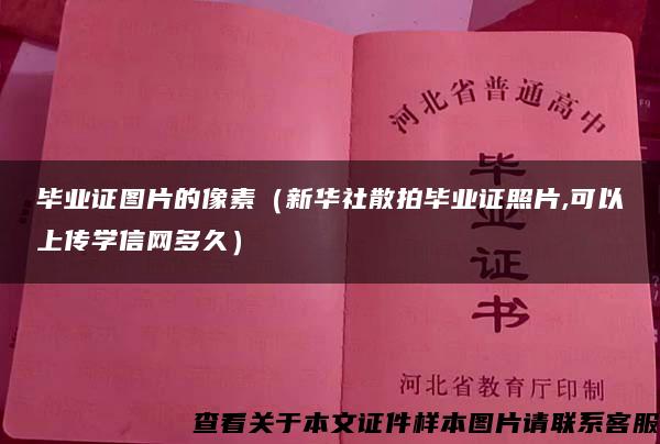 毕业证图片的像素（新华社散拍毕业证照片,可以上传学信网多久）