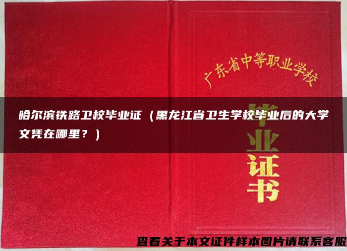 哈尔滨铁路卫校毕业证（黑龙江省卫生学校毕业后的大学文凭在哪里？）