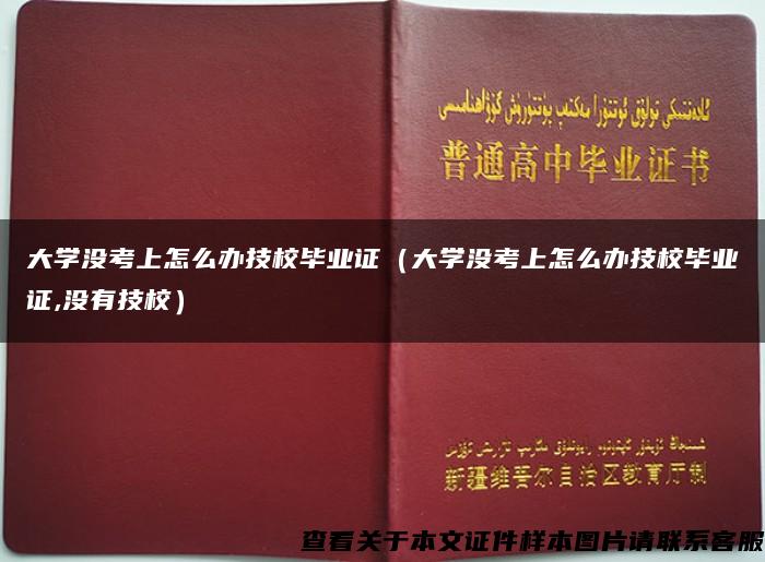 大学没考上怎么办技校毕业证（大学没考上怎么办技校毕业证,没有技校）