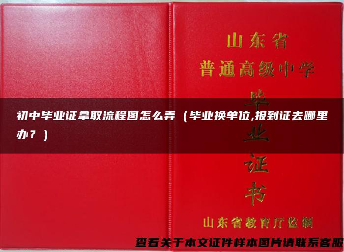 初中毕业证拿取流程图怎么弄（毕业换单位,报到证去哪里办？）