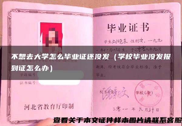 不想去大学怎么毕业证还没发（学校毕业没发报到证怎么办）